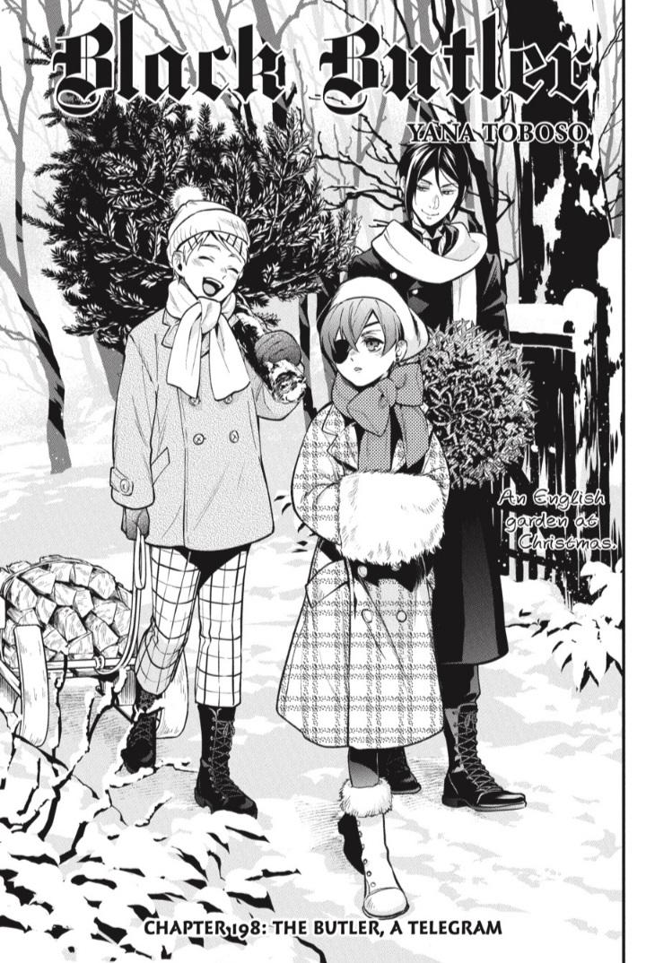 Read Kuroshitsuji chapter 198 image 1 on Lezhin