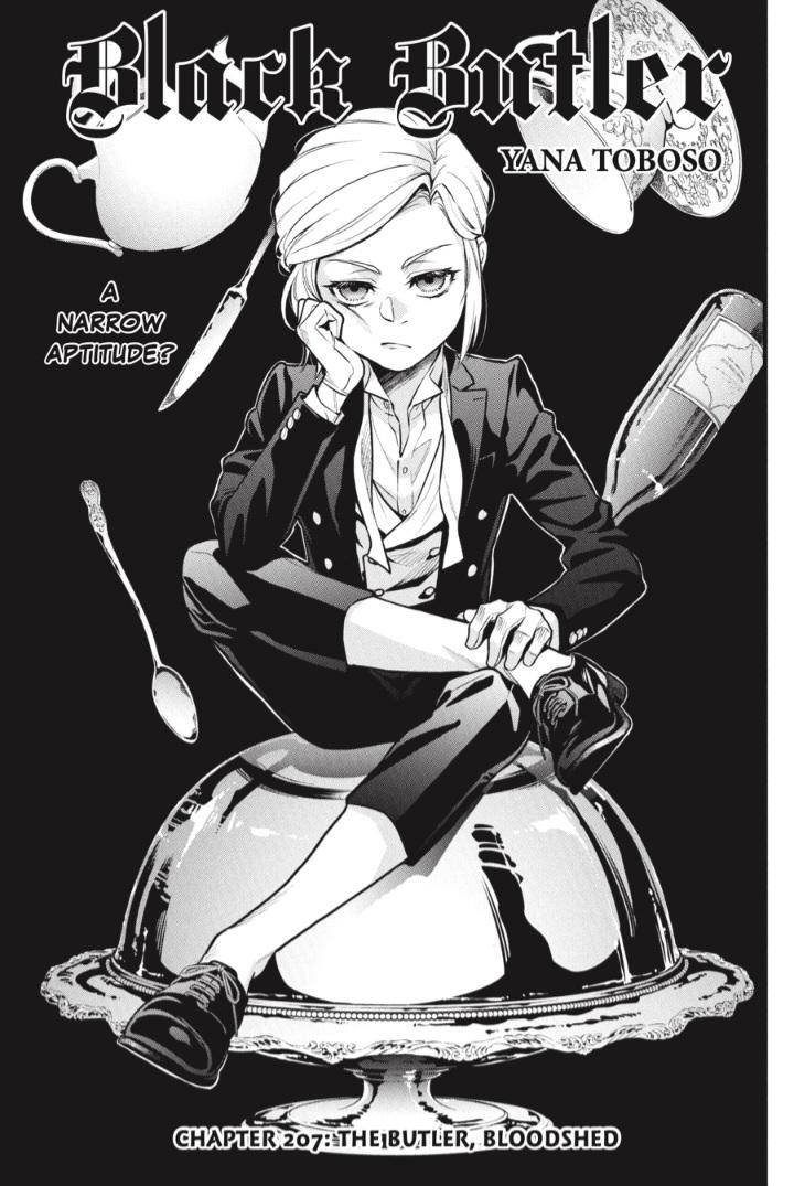 Read Kuroshitsuji chapter 207 image 1 on Lezhin