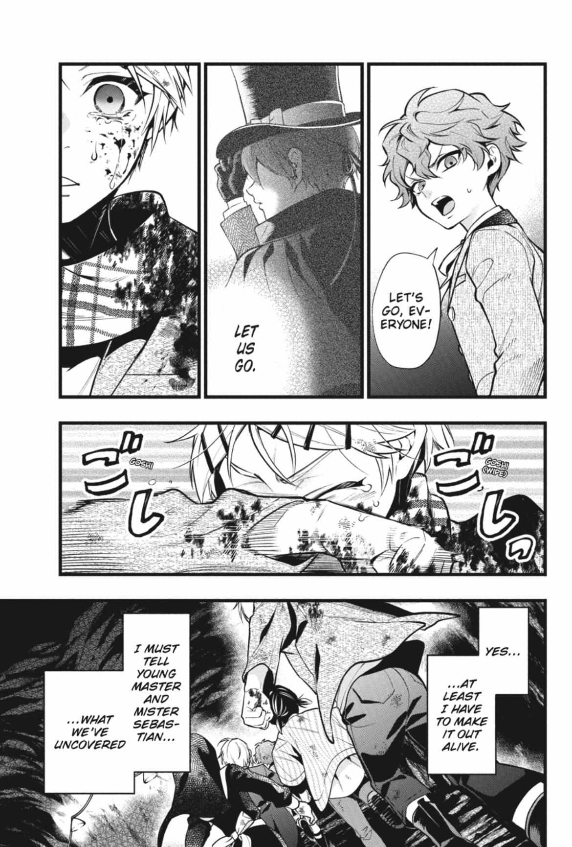 Read Kuroshitsuji chapter 210 image 4 on Lezhin