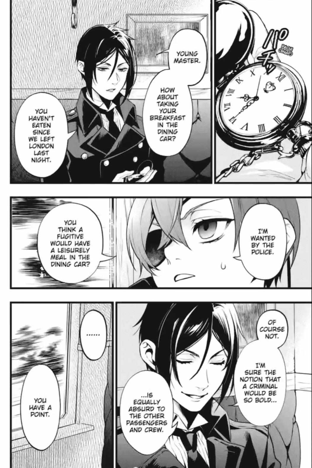 Read Kuroshitsuji chapter 212 image 3 on Lezhin