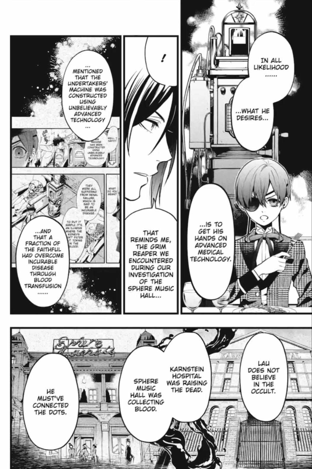Read Kuroshitsuji chapter 212 image 7 on Lezhin