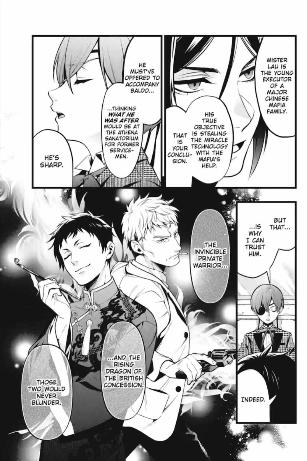 Read Kuroshitsuji chapter 212 image 8 on Lezhin
