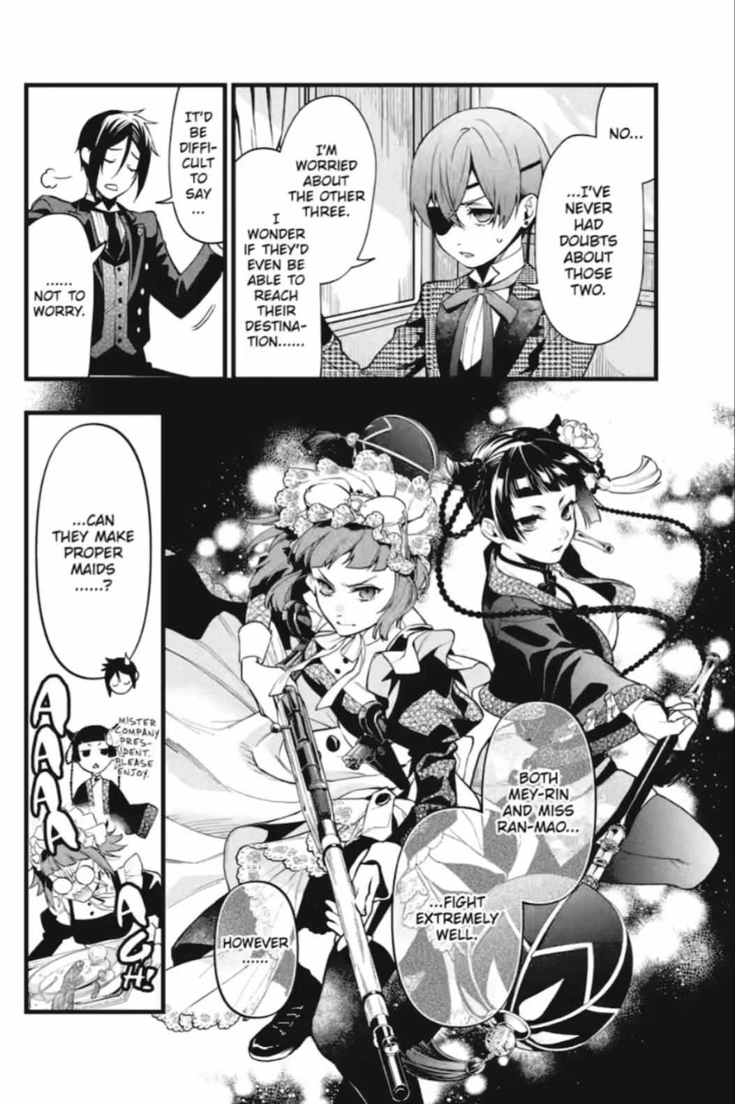 Read Kuroshitsuji chapter 212 image 9 on Lezhin