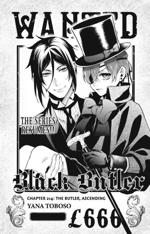 Read Kuroshitsuji chapter 214 image 1 on Lezhin