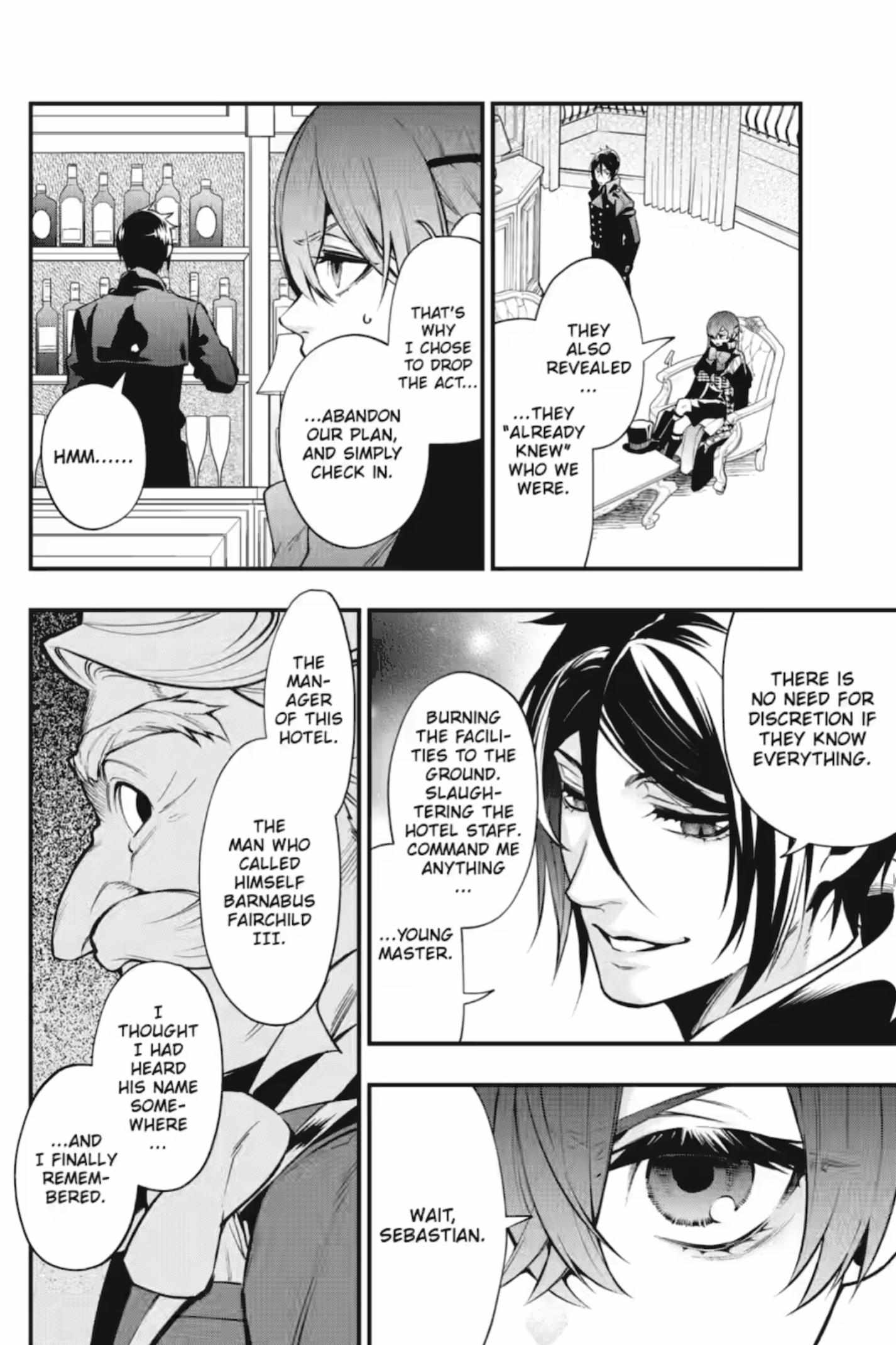 Read Kuroshitsuji chapter 214 image 18 on Lezhin