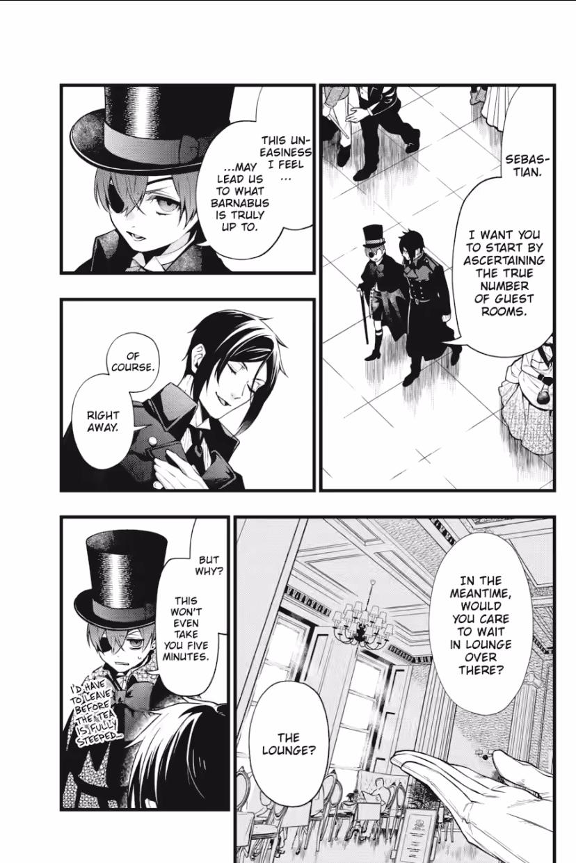 Read Kuroshitsuji chapter 216 image 8 on Lezhin