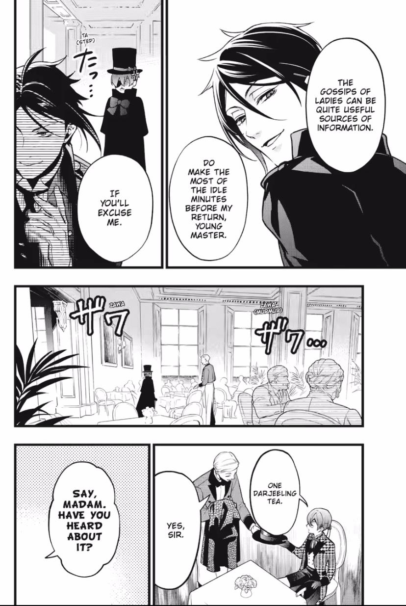 Read Kuroshitsuji chapter 216 image 9 on Lezhin