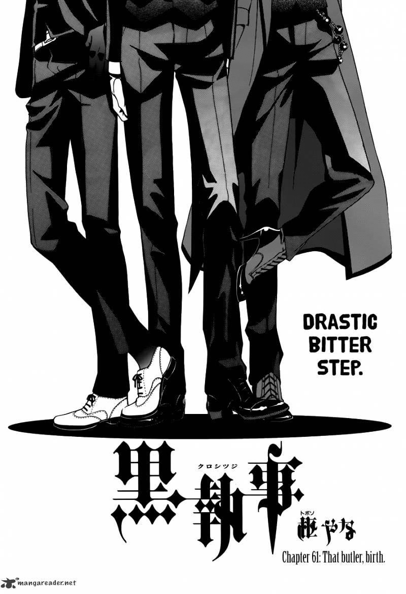 Read Kuroshitsuji chapter 61 image 0 on Lezhin