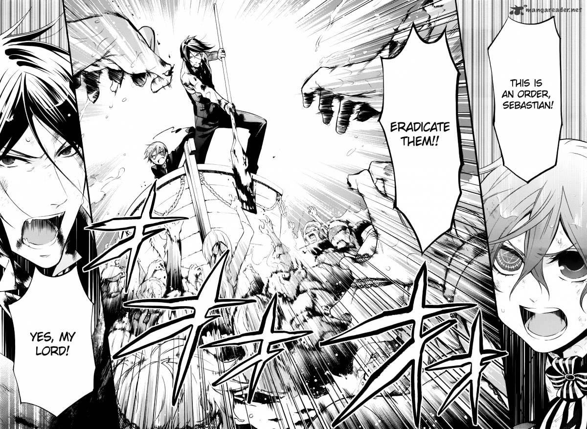 Read Kuroshitsuji chapter 65 image 20 on Lezhin