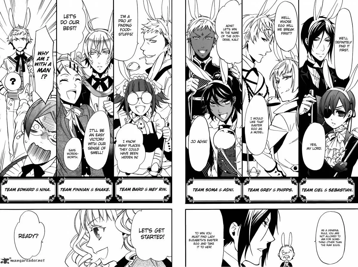 Read Kuroshitsuji chapter 66 image 13 on Lezhin