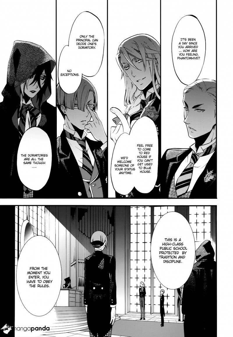 Read Kuroshitsuji chapter 68 image 4 on Lezhin