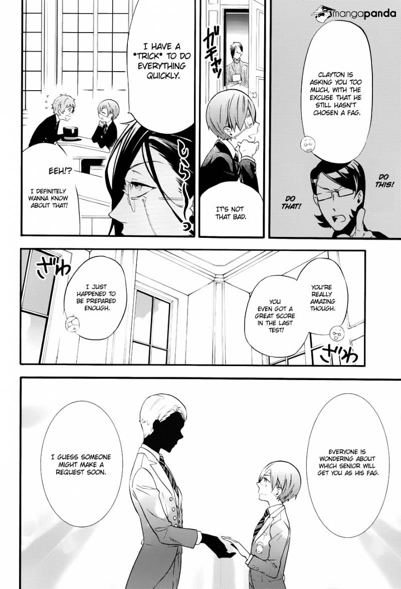 Read Kuroshitsuji chapter 69 image 8 on Lezhin