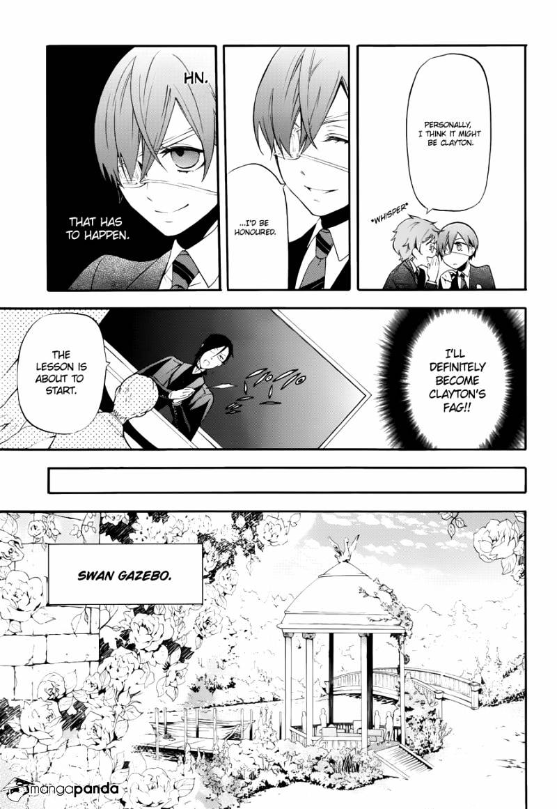 Read Kuroshitsuji chapter 69 image 9 on Lezhin