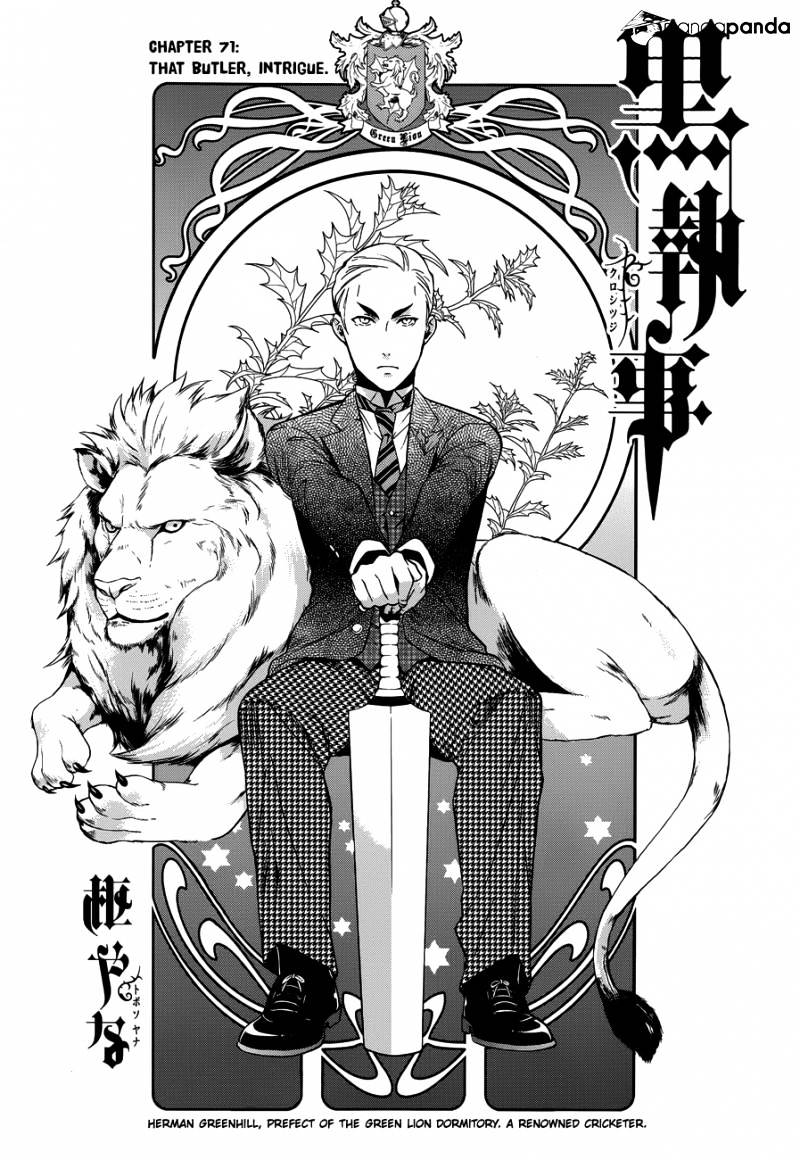Read Kuroshitsuji chapter 71 image 0 on Lezhin