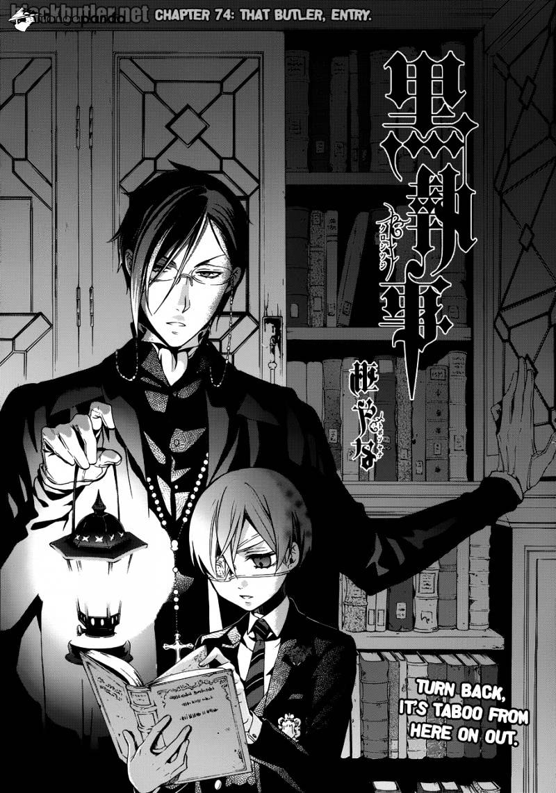 Read Kuroshitsuji chapter 74 image 3 on Lezhin