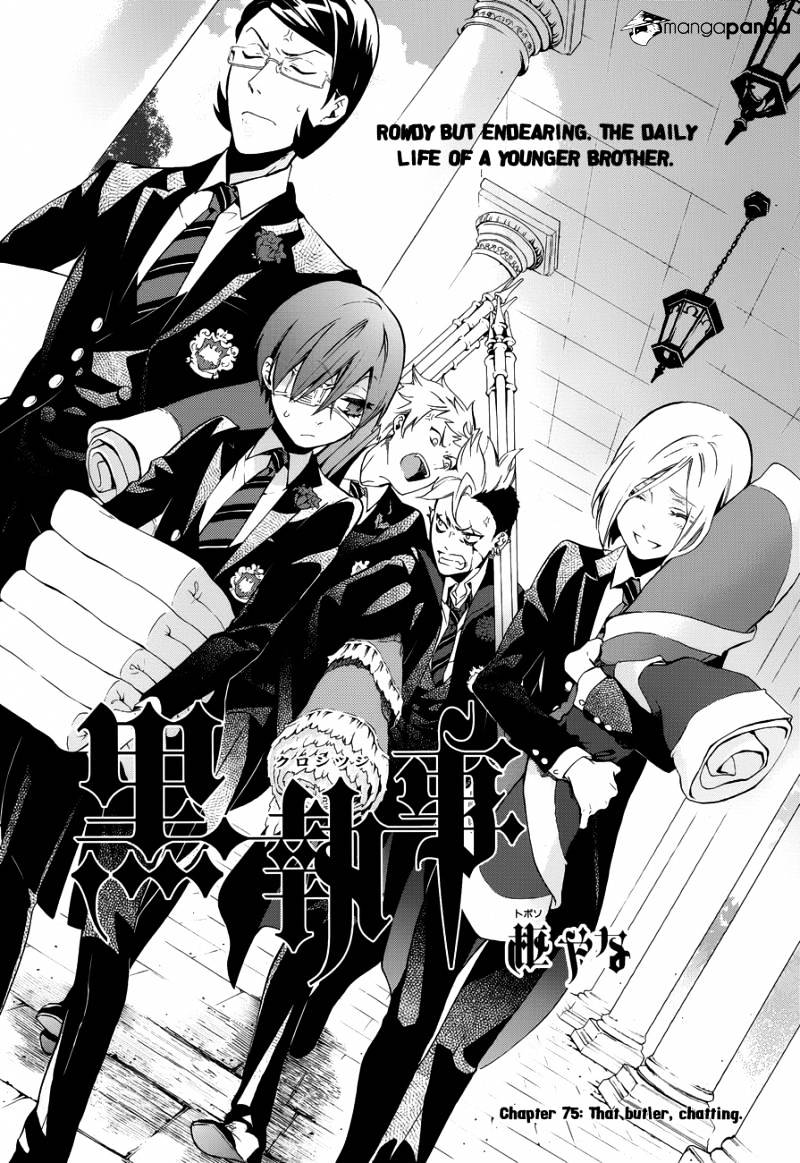 Read Kuroshitsuji chapter 75 image 0 on Lezhin