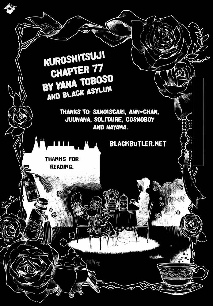 Read Kuroshitsuji chapter 77 image 32 on Lezhin