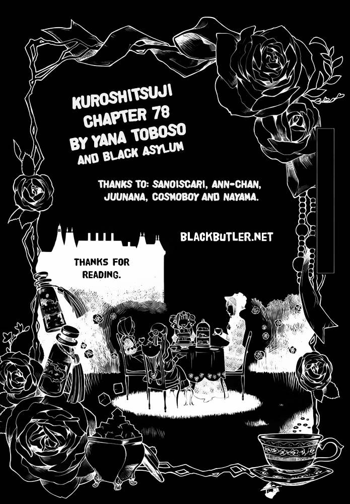 Read Kuroshitsuji chapter 78 image 32 on Lezhin