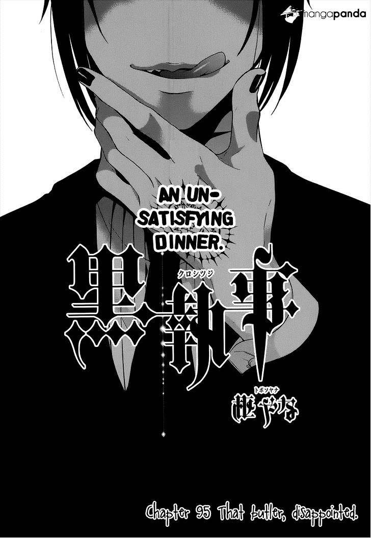 Read Kuroshitsuji chapter 95 image 1 on Lezhin