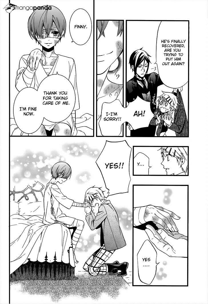 Read Kuroshitsuji chapter 95 image 24 on Lezhin