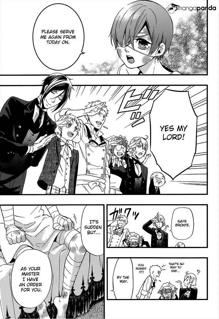 Read Kuroshitsuji chapter 95 image 27 on Lezhin
