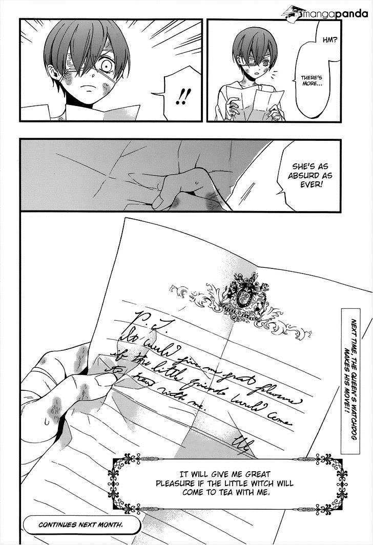Read Kuroshitsuji chapter 95 image 32 on Lezhin