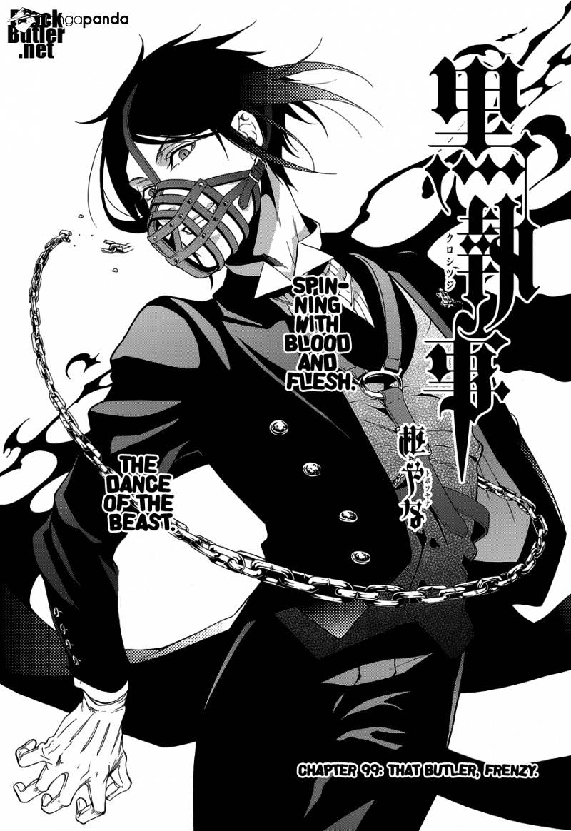 Read Kuroshitsuji chapter 99 image 1 on Lezhin