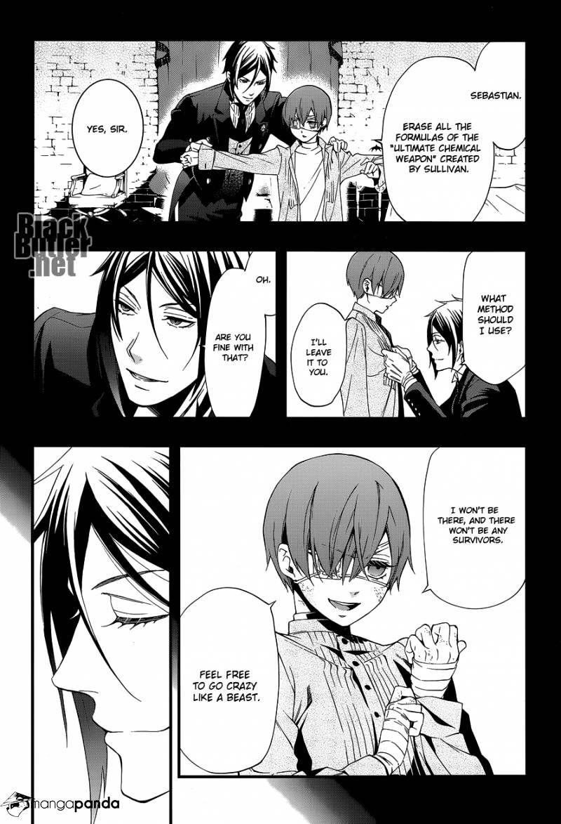 Read Kuroshitsuji chapter 99 image 18 on Lezhin