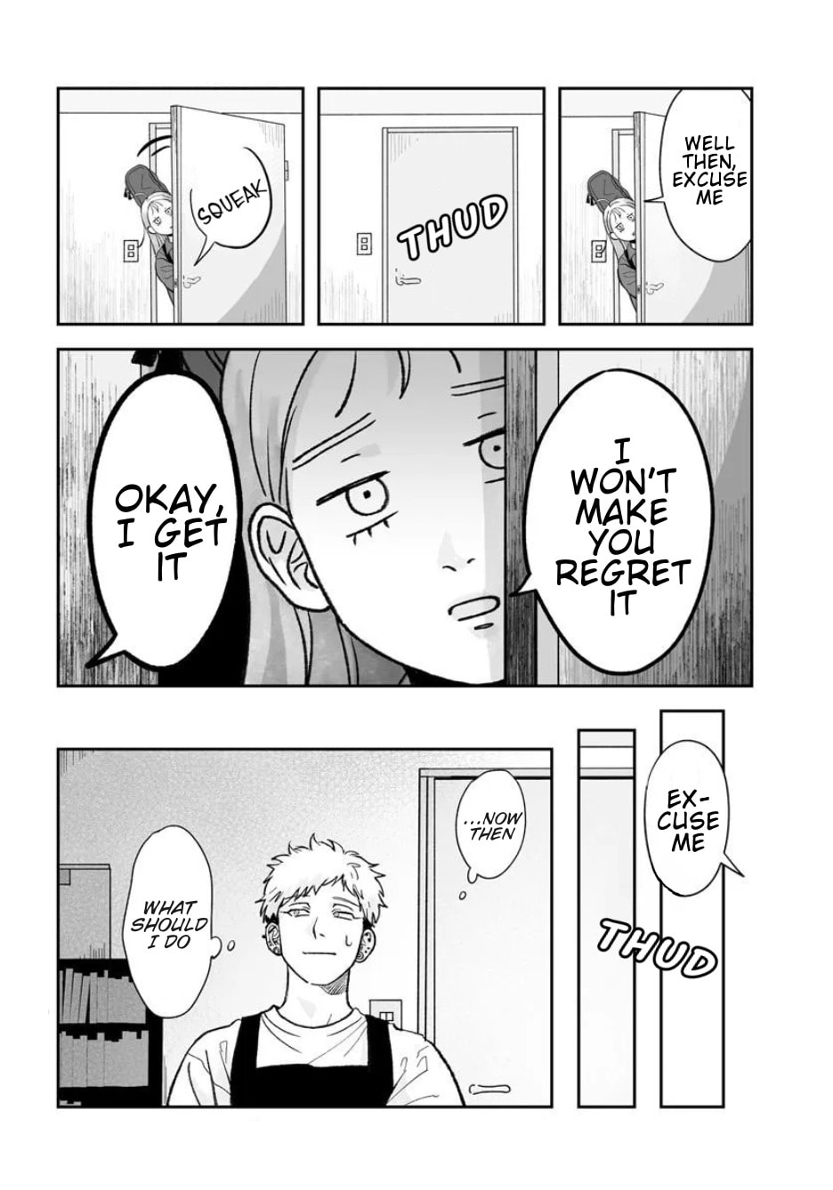 Kuso Baito Kanade Chapter 1 page 15 - 
