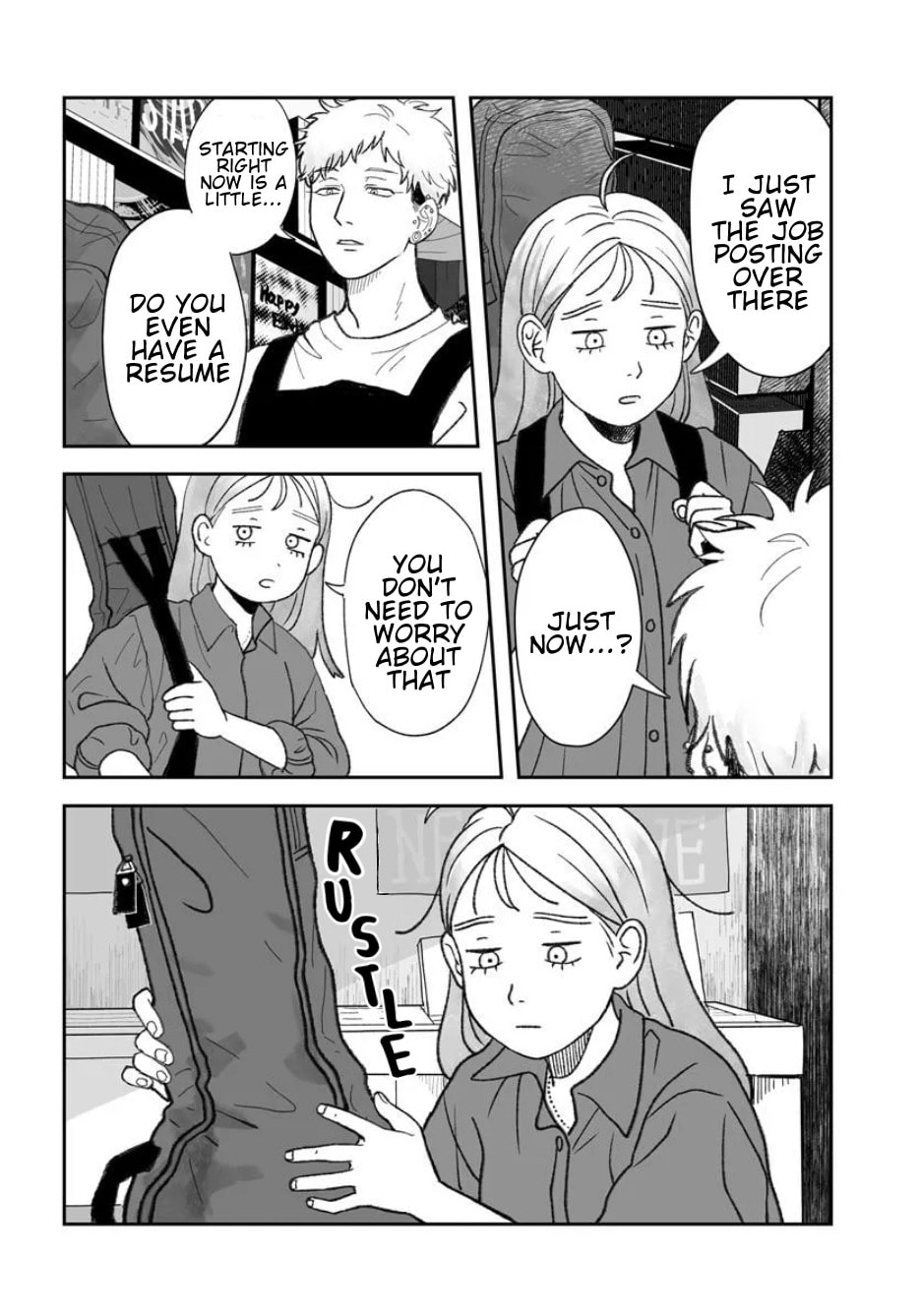 Kuso Baito Kanade Chapter 1 page 5 - 