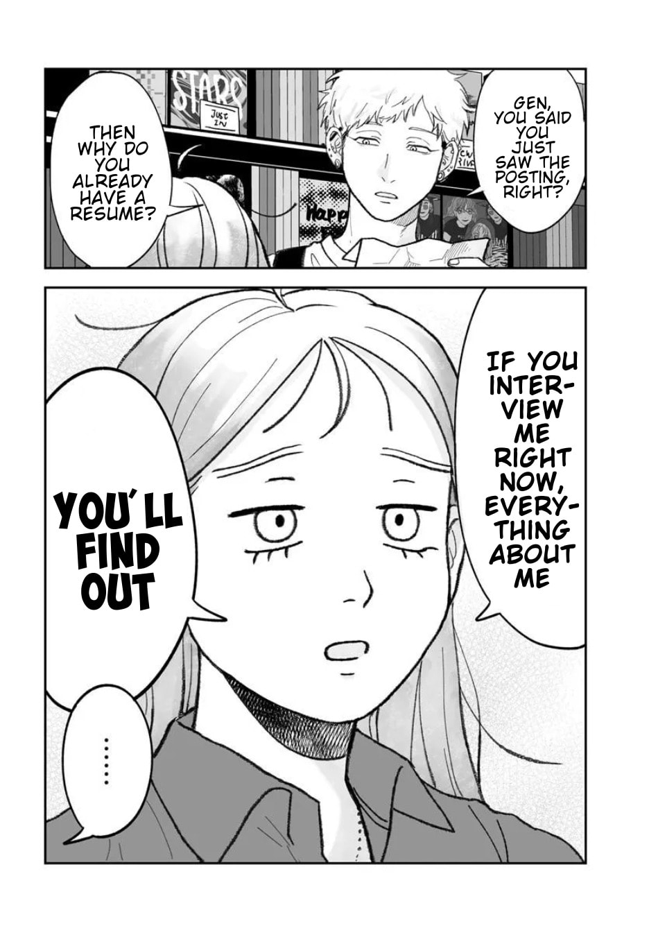 Kuso Baito Kanade Chapter 1 page 7 - 