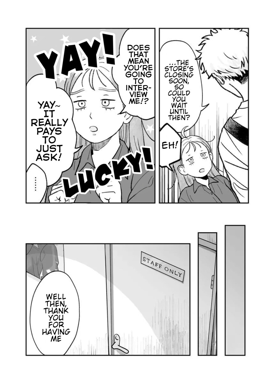 Kuso Baito Kanade Chapter 1 page 8 - 