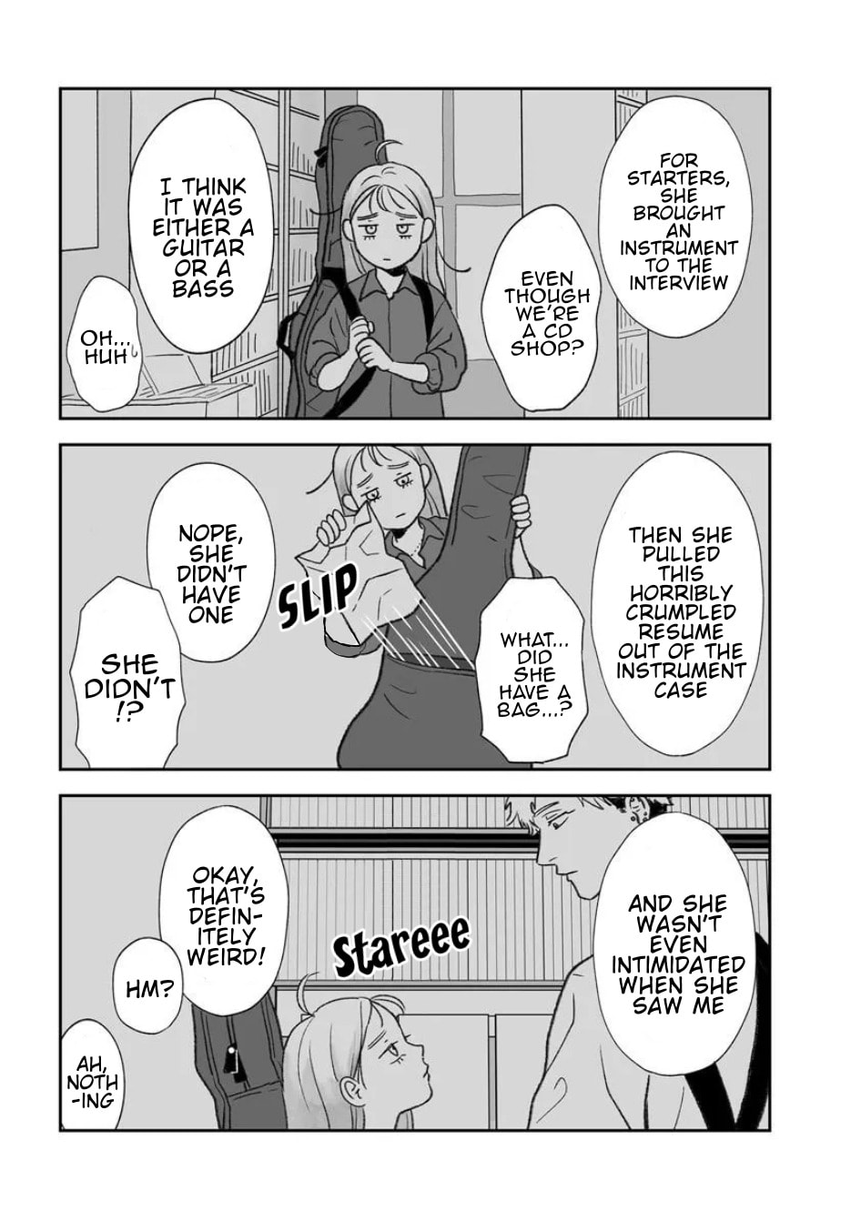 Kuso Baito Kanade Chapter 2 page 3 - 