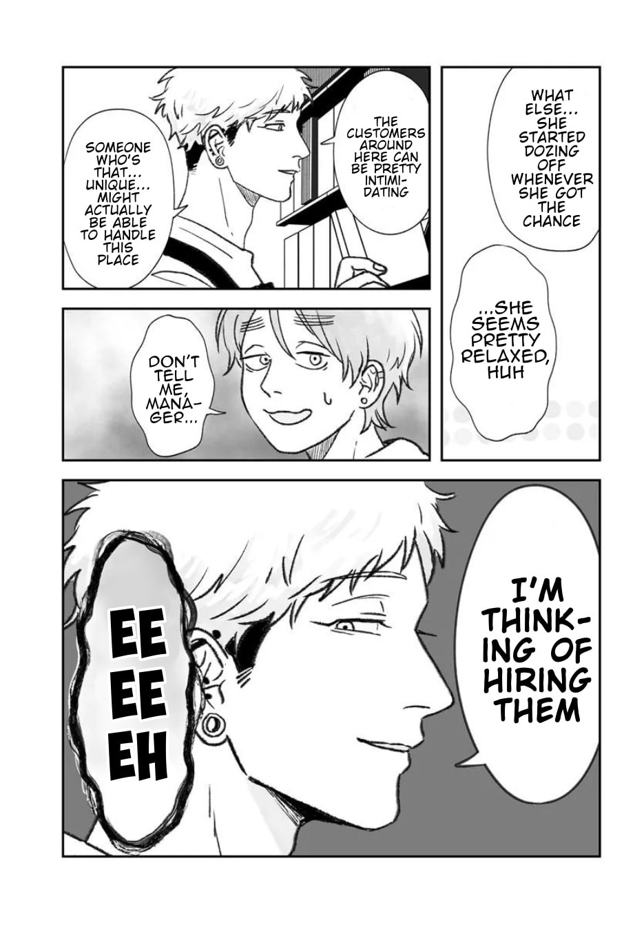 Kuso Baito Kanade Chapter 2 page 4 - 
