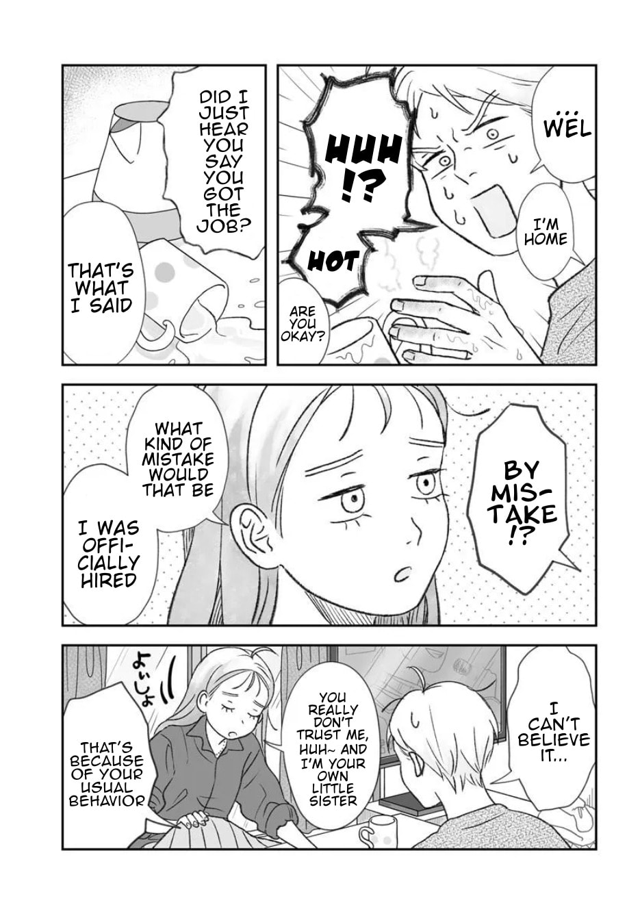Kuso Baito Kanade Chapter 3 page 4 - 