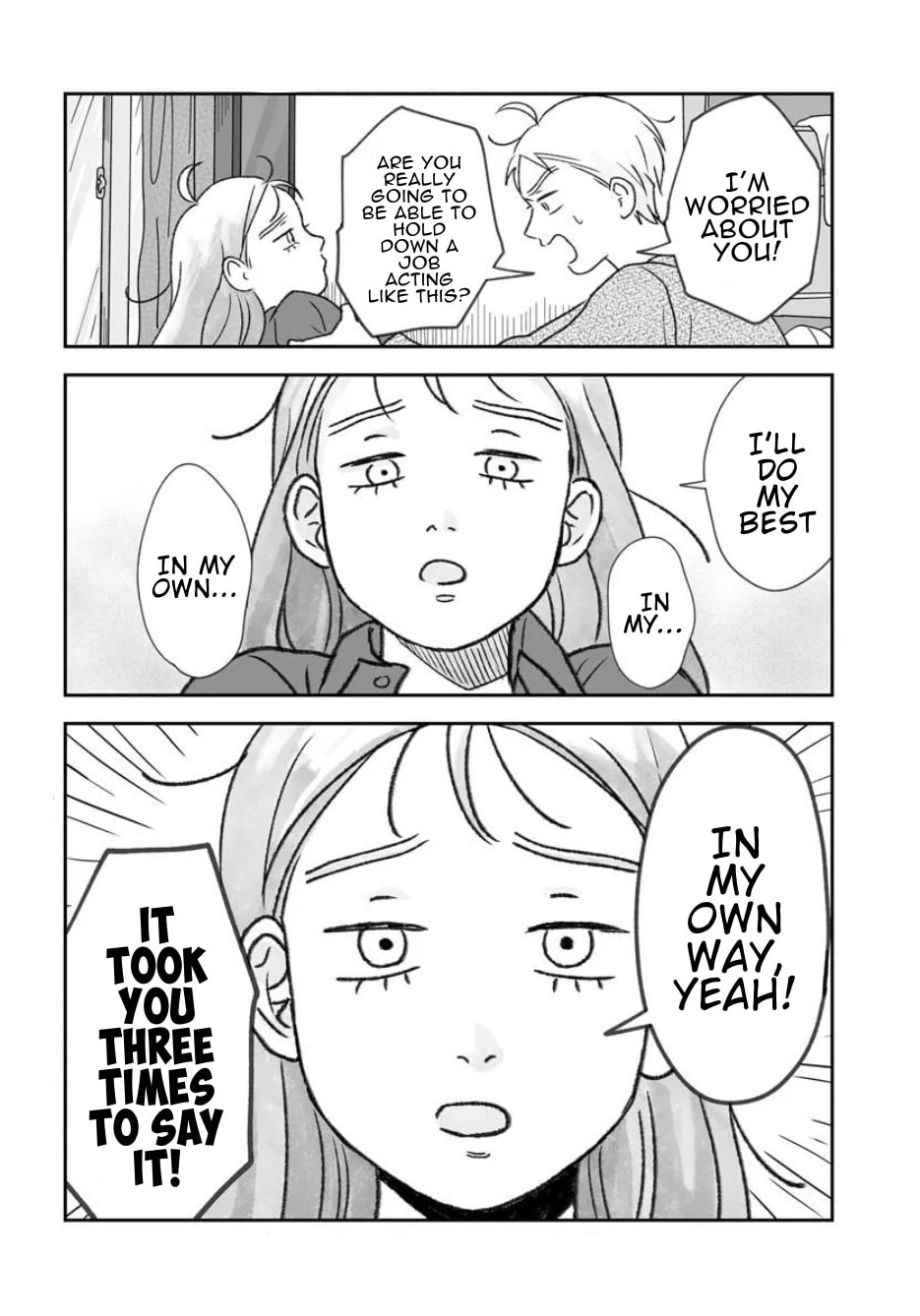 Kuso Baito Kanade Chapter 3 page 9 - 