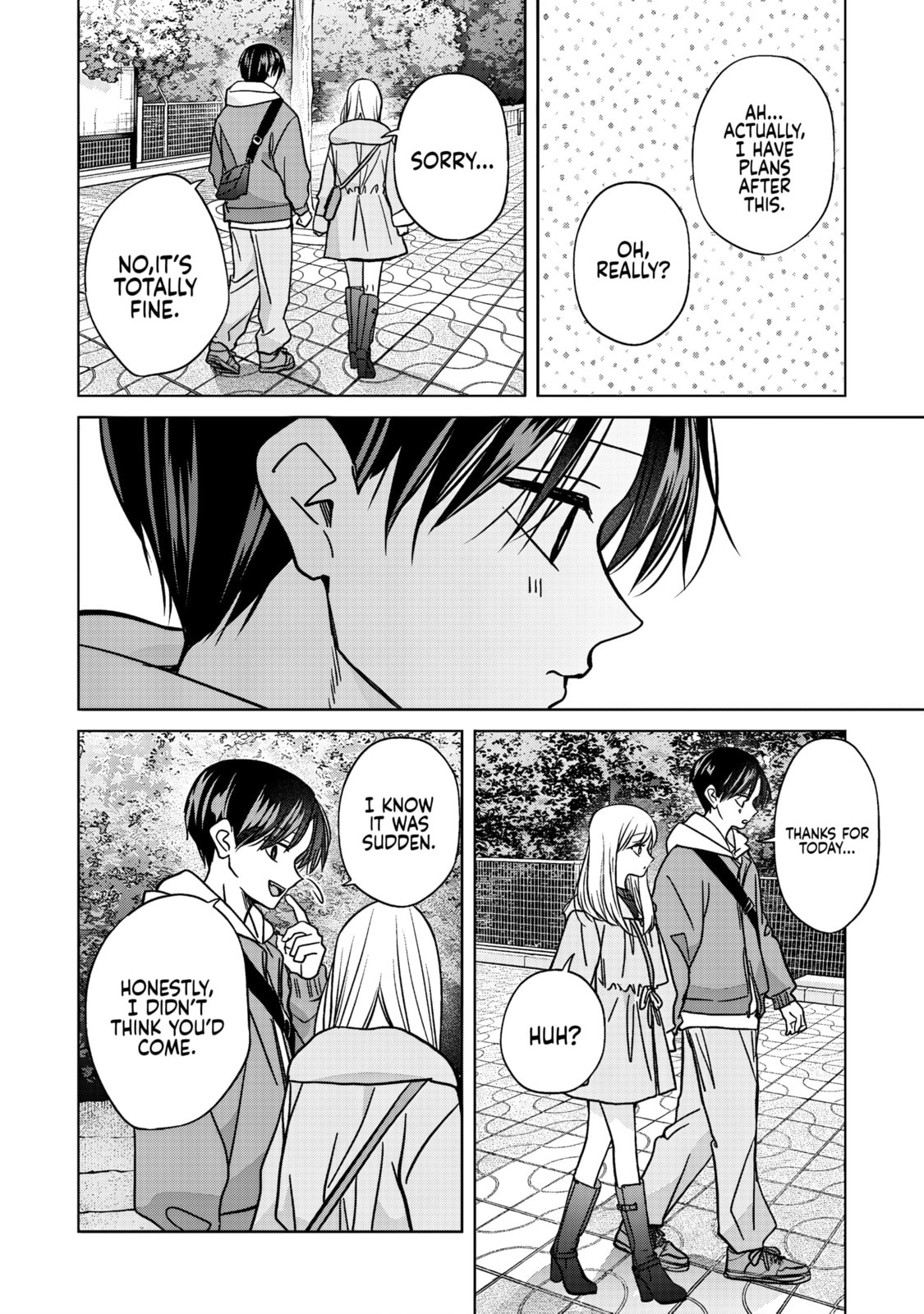 Kusunoki's Flunking Her High School Glow-Up Chapter 51 page 12 - 