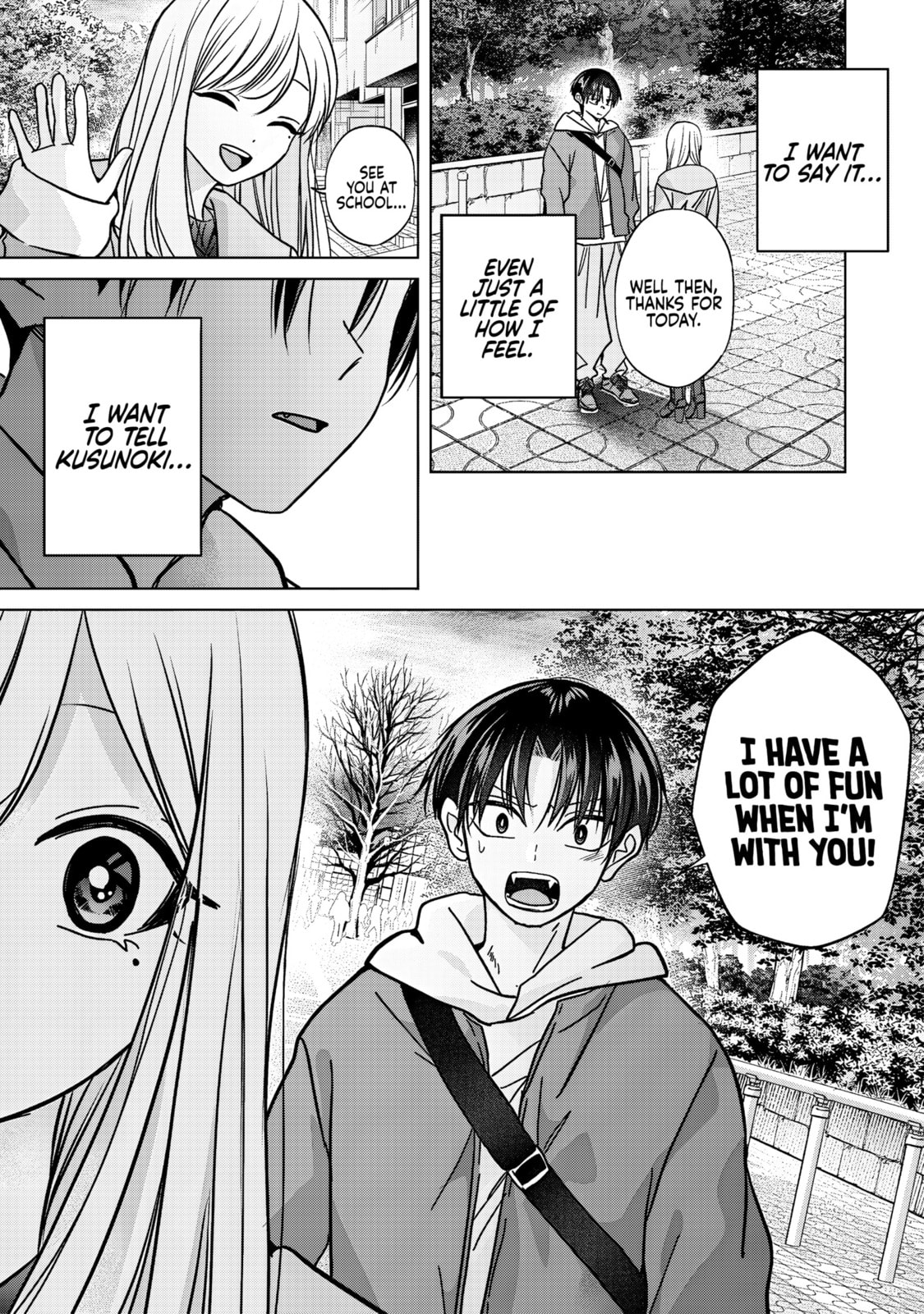 Kusunoki's Flunking Her High School Glow-Up Chapter 51 page 19 - 