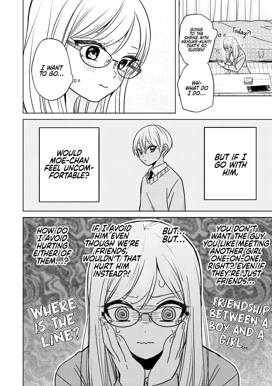 Kusunoki's Flunking Her High School Glow-Up Chapter 51 page 4 - 