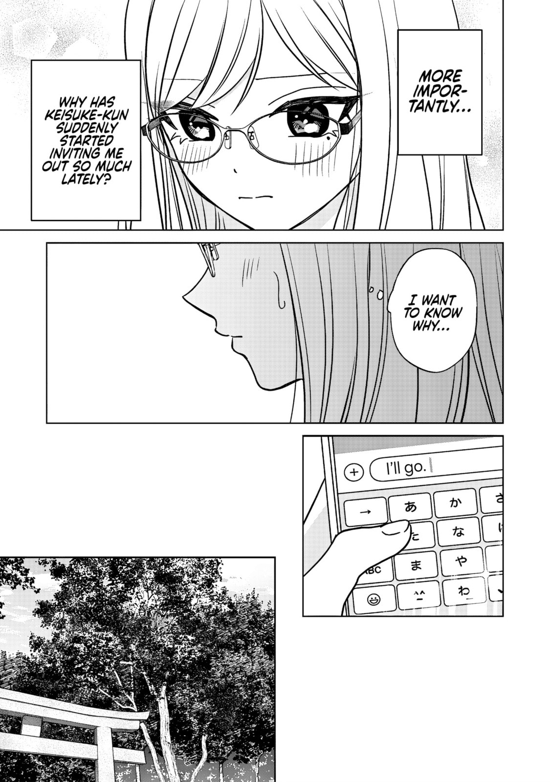 Kusunoki's Flunking Her High School Glow-Up Chapter 51 page 5 - 