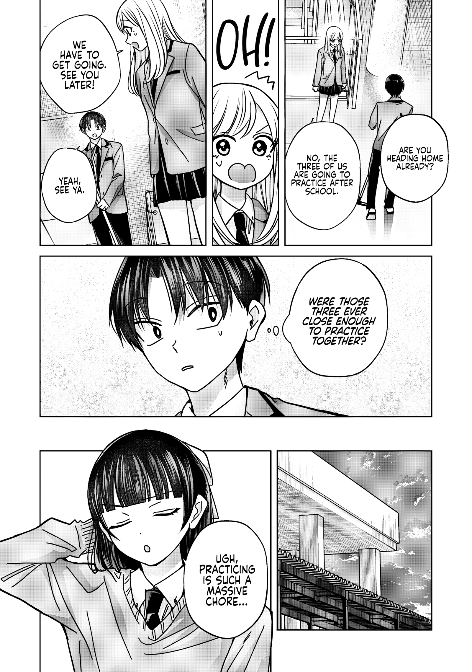 Kusunoki's Flunking Her High School Glow-Up Chapter 57 page 12 - 