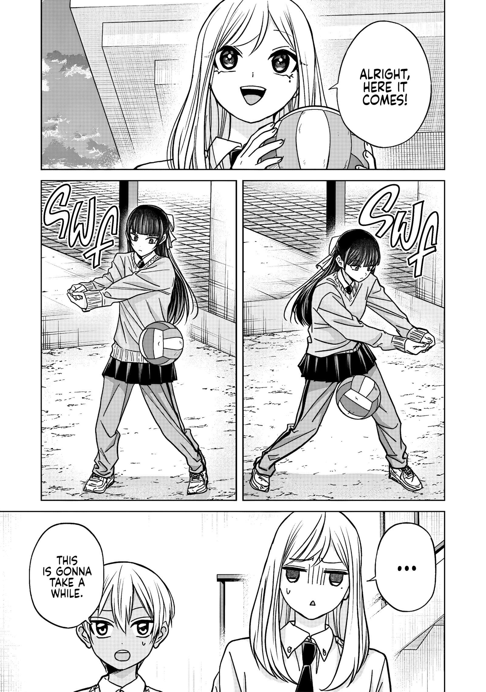 Kusunoki's Flunking Her High School Glow-Up Chapter 57 page 15 - 