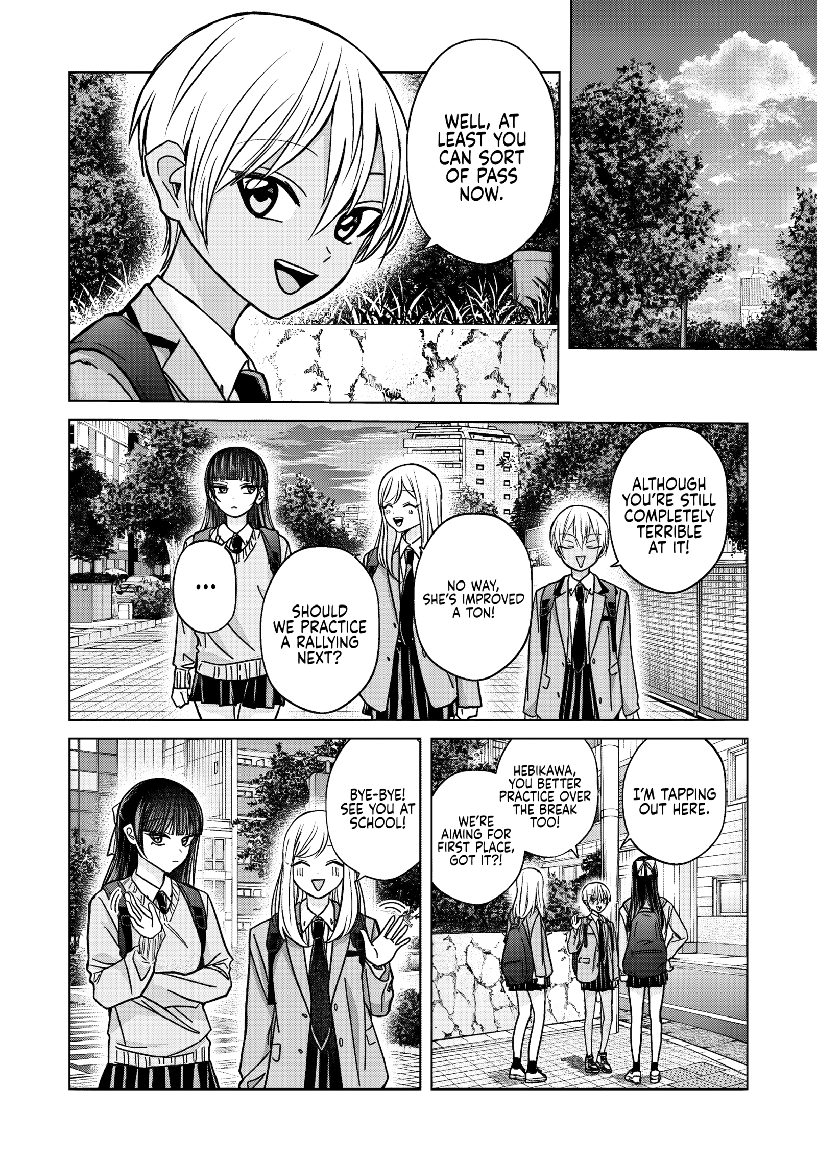 Kusunoki's Flunking Her High School Glow-Up Chapter 57 page 16 - 