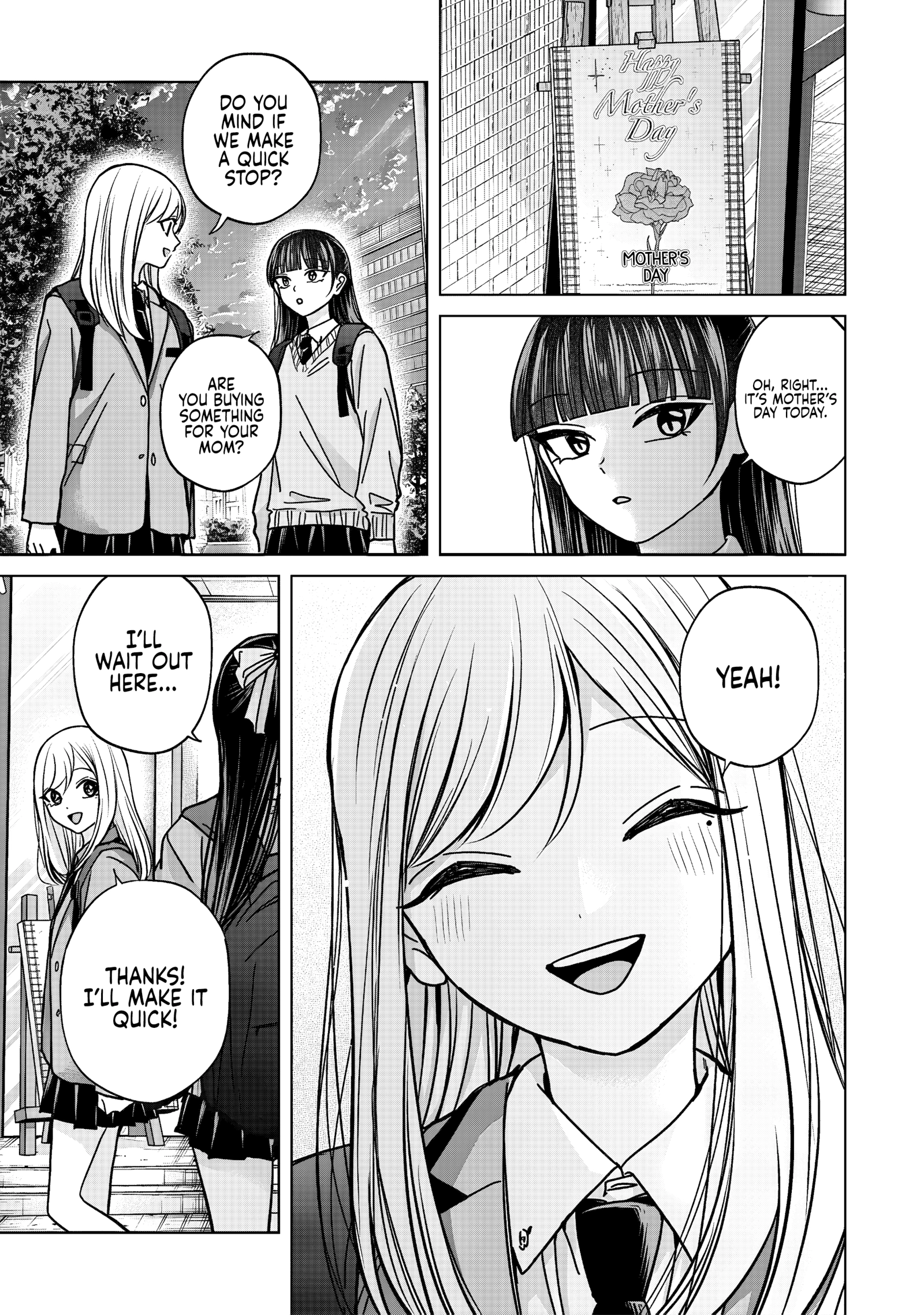 Kusunoki's Flunking Her High School Glow-Up Chapter 57 page 19 - 