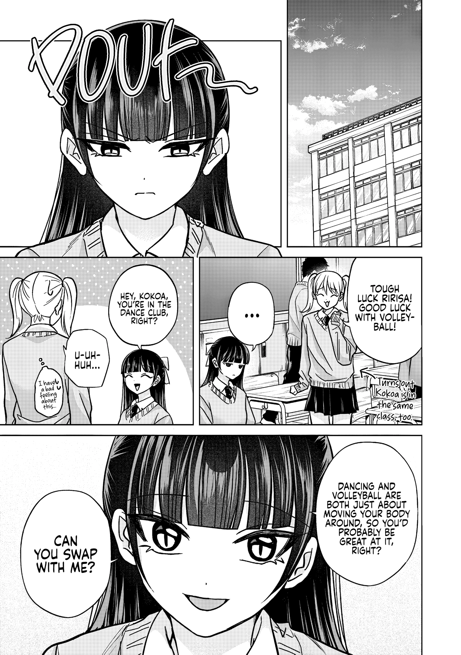 Kusunoki's Flunking Her High School Glow-Up Chapter 57 page 5 - 