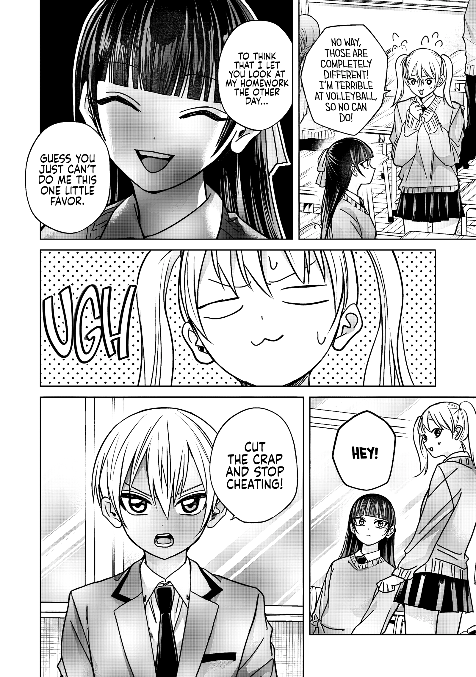 Kusunoki's Flunking Her High School Glow-Up Chapter 57 page 6 - 