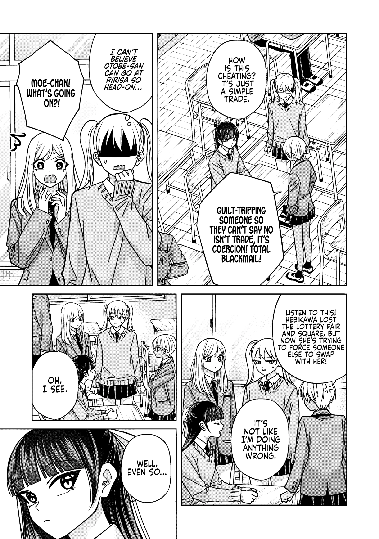 Kusunoki's Flunking Her High School Glow-Up Chapter 57 page 7 - 