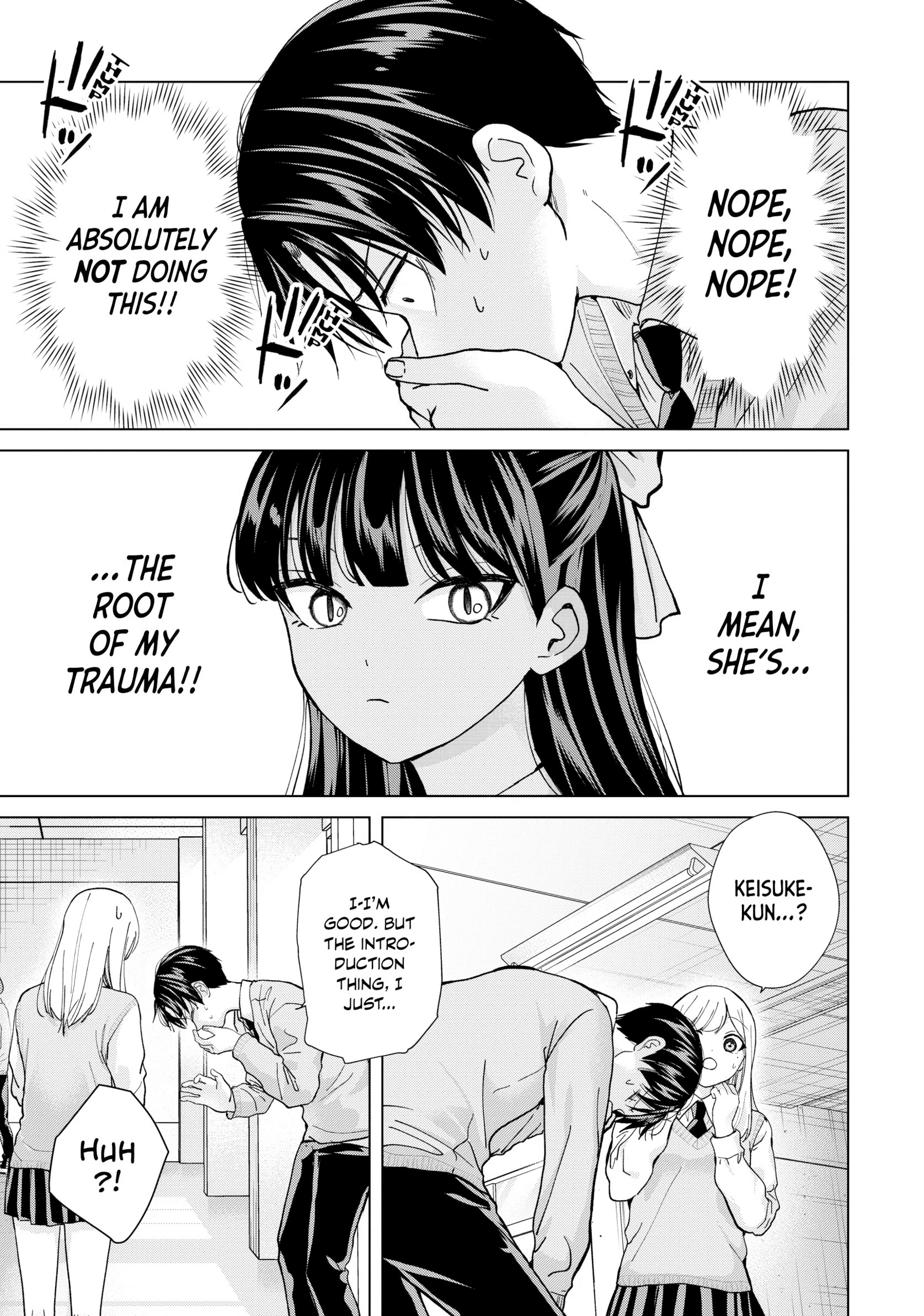 Kusunoki's Flunking Her High School Glow-Up Chapter 13 page 3 - 
