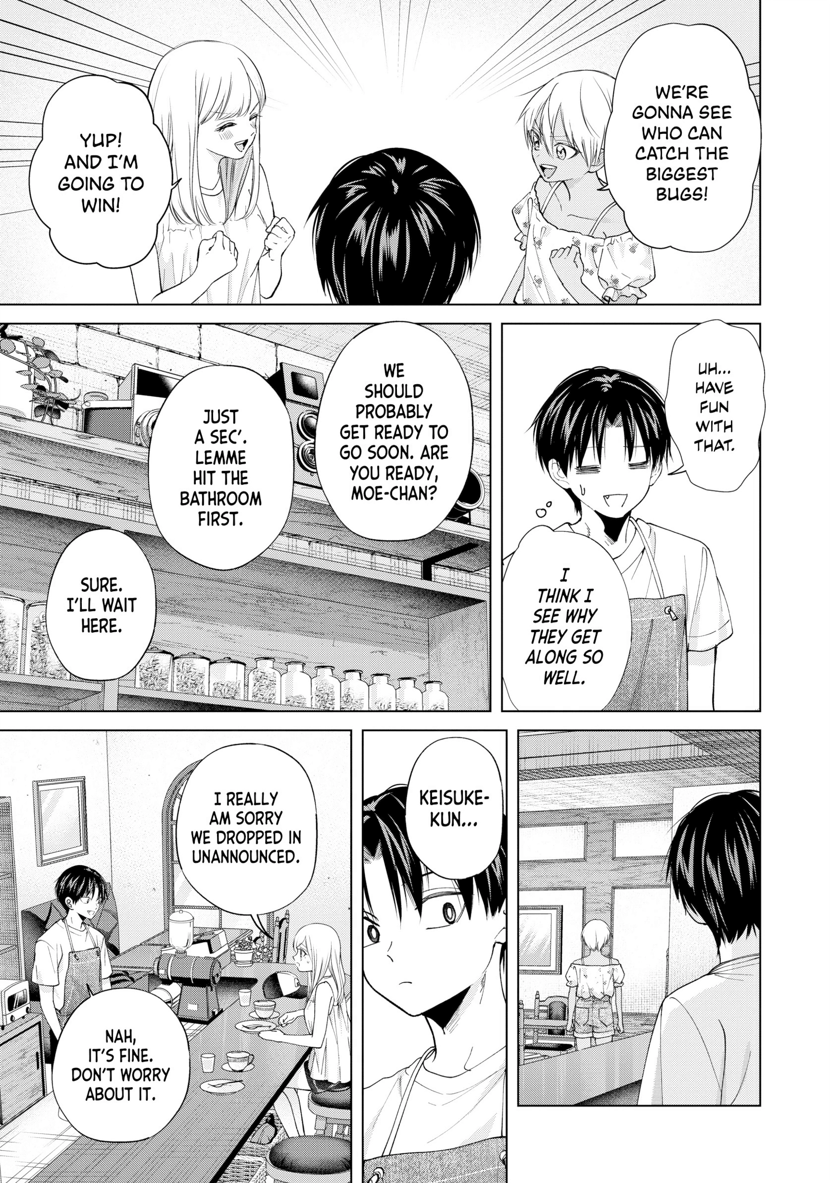 Kusunoki's Flunking Her High School Glow-Up Chapter 21 page 11 - 