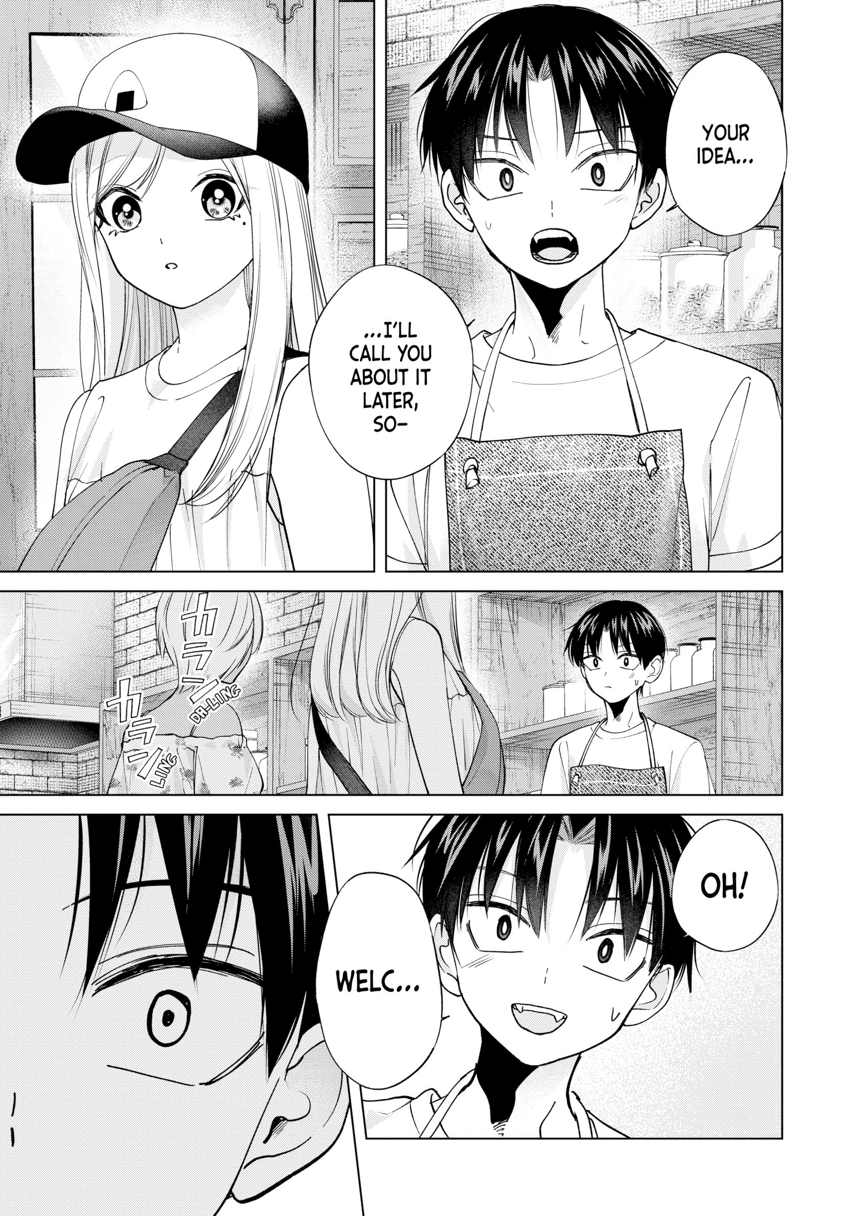 Kusunoki's Flunking Her High School Glow-Up Chapter 21 page 17 - 